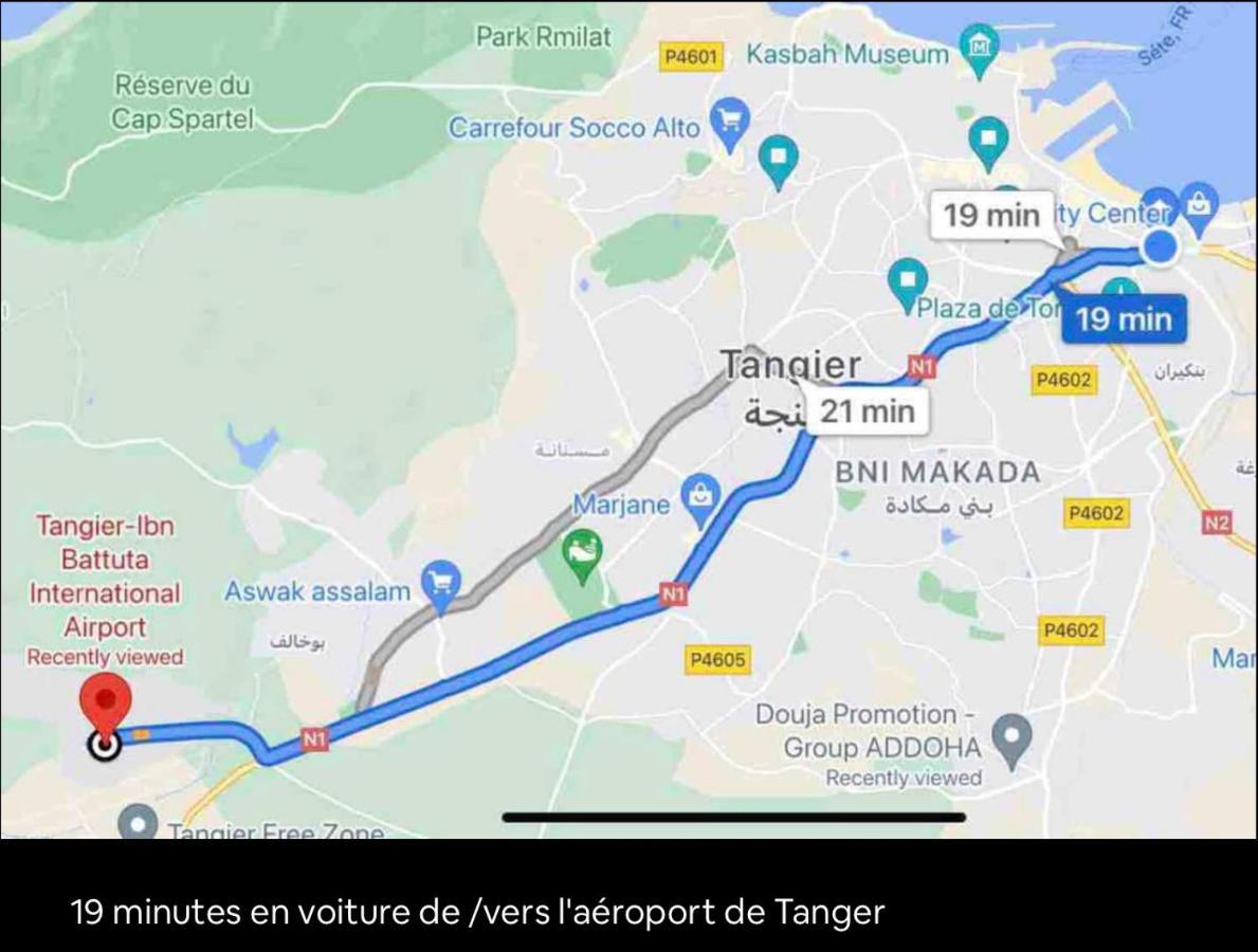 Studio Relax A Malabata Tanger ภายนอก รูปภาพ